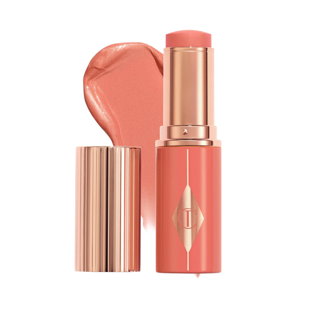 Charlotte Tilbury front packaging showing stick and shade name for quick grab-and-go