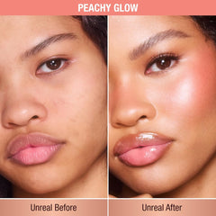 Charlotte Tilbury close-up cream texture melting for smooth, blendable finish