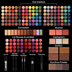 CHARMCODE built-in mirror inside compact for on-the-go application and quick touch-ups