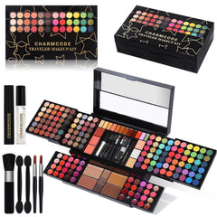 CHARMCODE front view of open kit showing organized compartments and color range for convenience