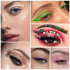 CHARMCODE white eyeliner detail highlighting bright inner-eye pop benefit