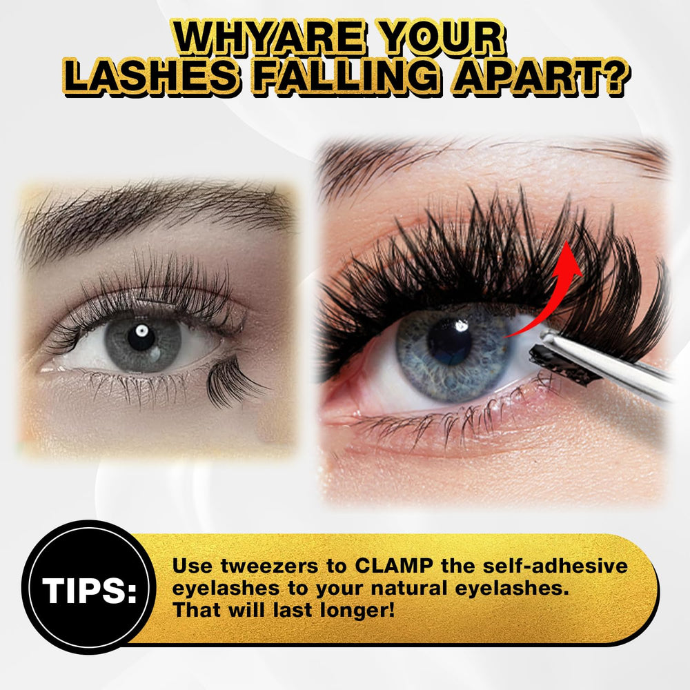 CHARMO'CLOCK professional tweezers detail for precise cluster placement