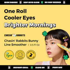 CHASIN' RABBITS metal roller close-up for cool, even product application