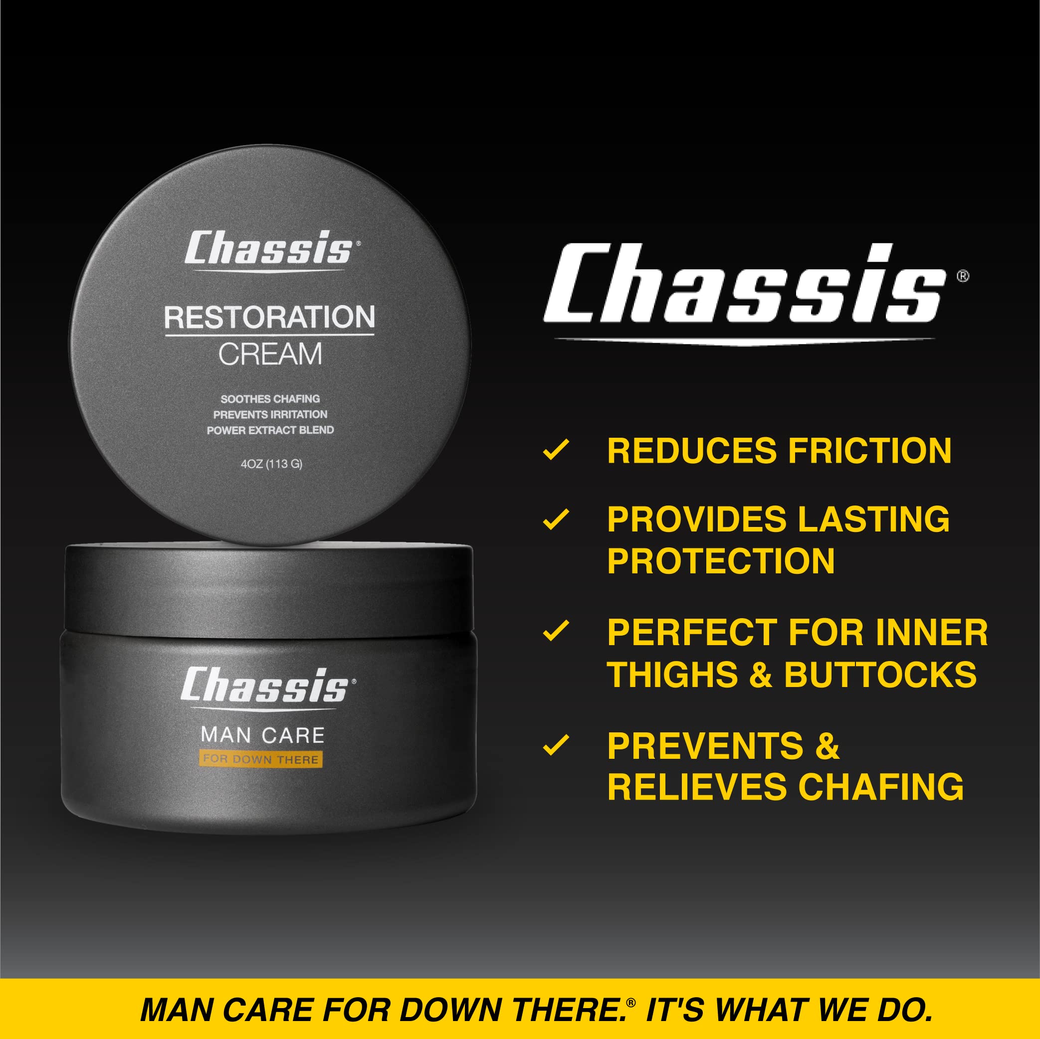 Chassis tube close-up highlighting nozzle and label for easy application