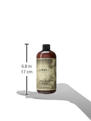 Chaz Dean product in use on wet hair demonstrating gentle cleansing