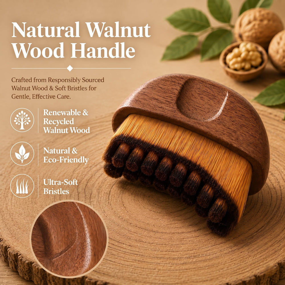 Cheersendex curved wooden handle detail showing ergonomic control benefit