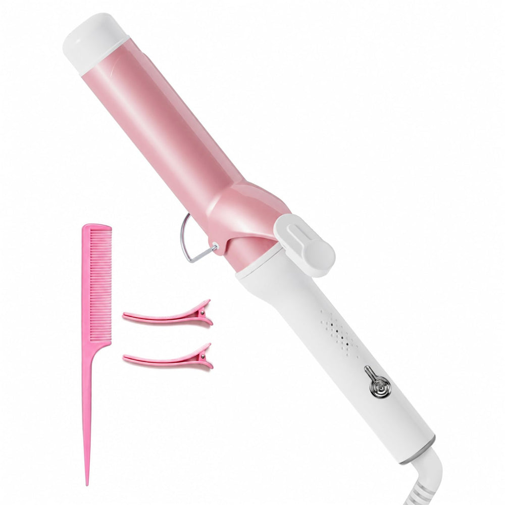 Chic Beat long-barrel front view showing full wand for even curls