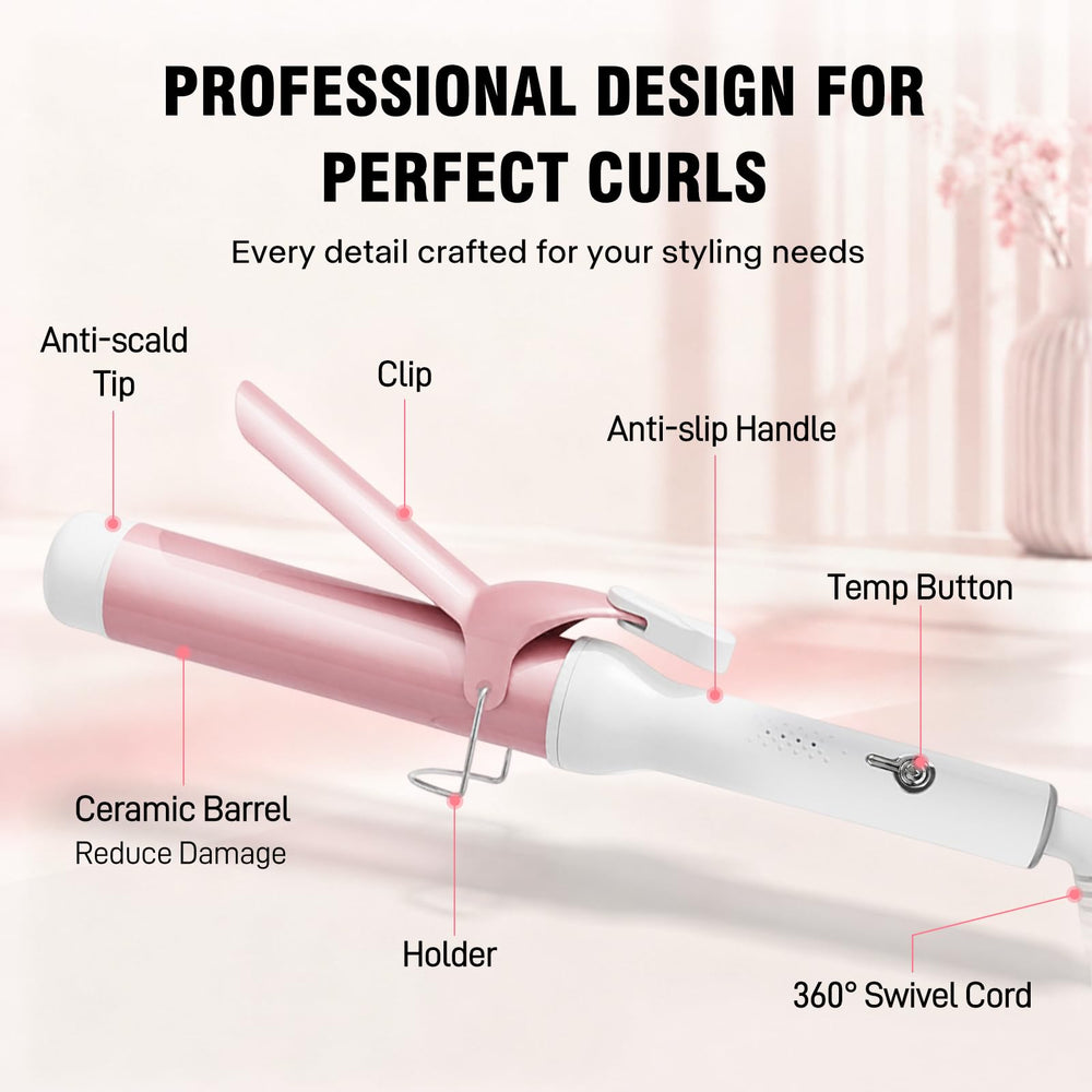 Chic Beat temperature controls and display for precise heat selection