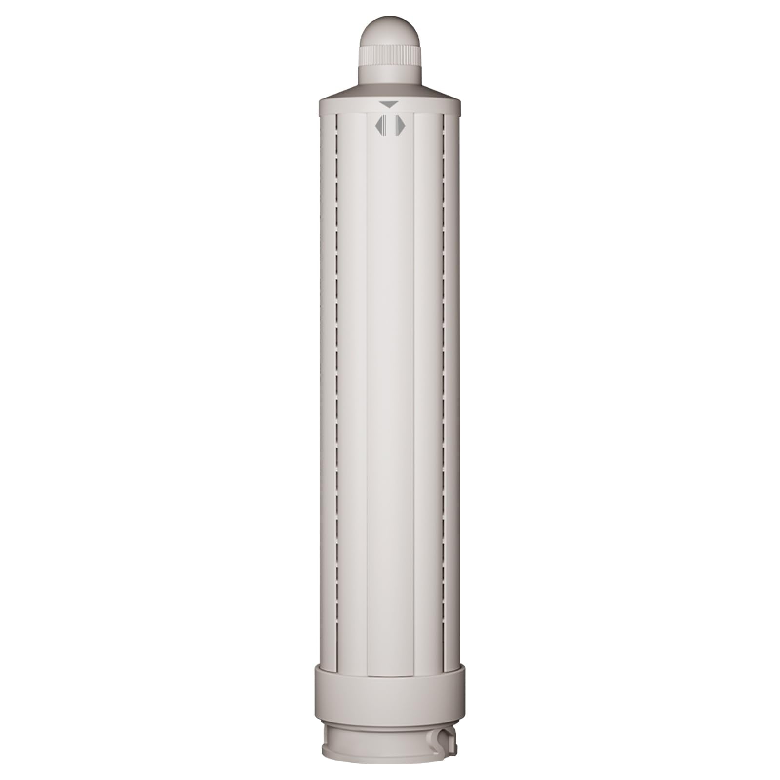 Chivixe front view of 40mm curling barrel showing smooth surface and easy grip benefit