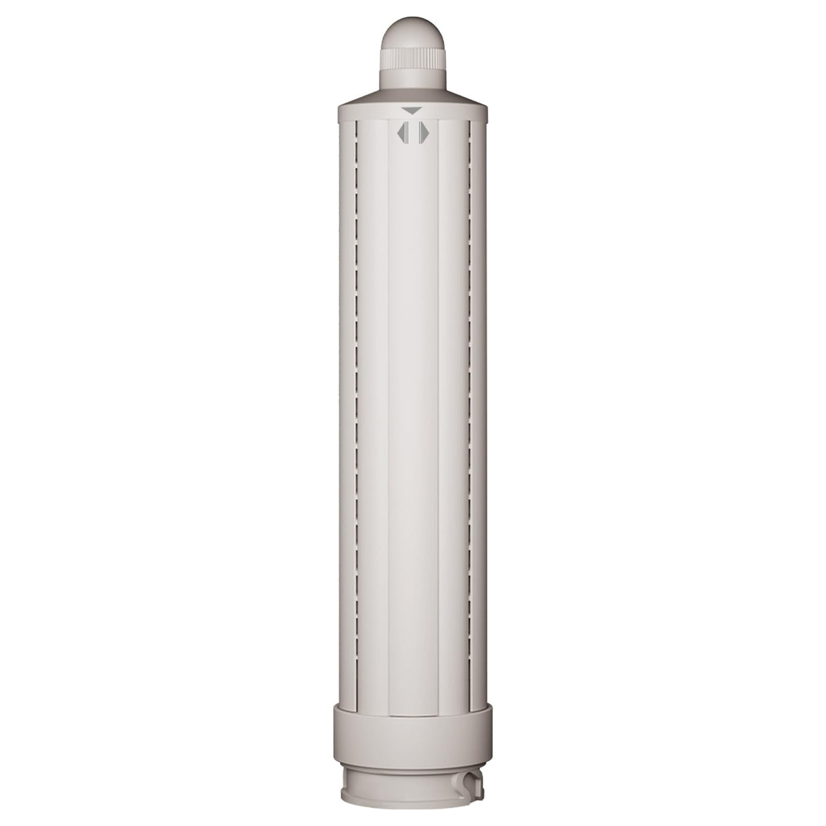 Chivixe front view of 40mm curling barrel showing smooth surface and easy grip benefit