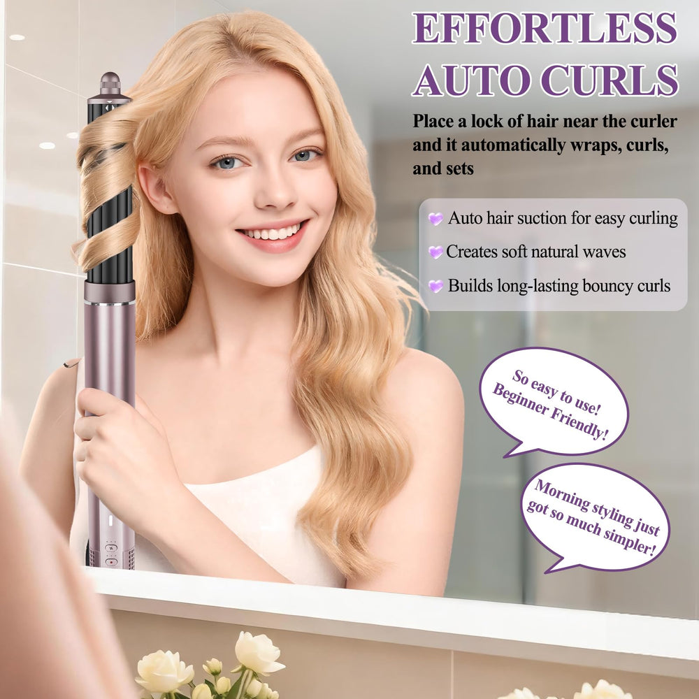 Chivixe barrel heating surface texture for consistent, frizz-reducing heat