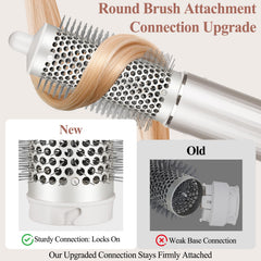 Chivixe premium bristle tips detail reducing frizz and tugging