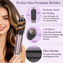 Chivixe attached to compatible Shark styler demonstrating one-step drying benefit