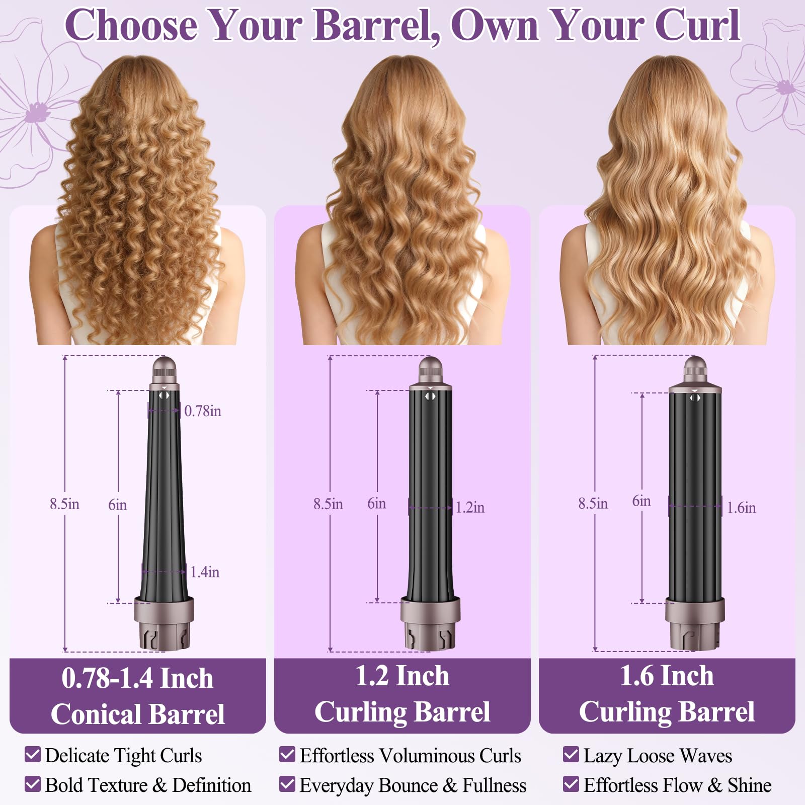 Chivixe held in hand to show barrel scale for easier section handling