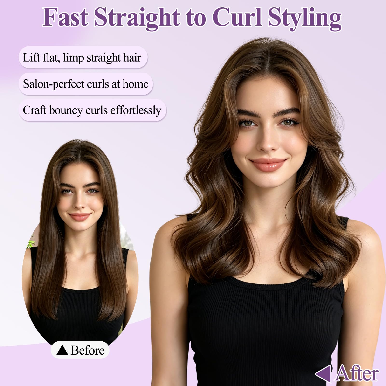 Chivixe next to a ruler to show barrel scale for predictable styling benefit