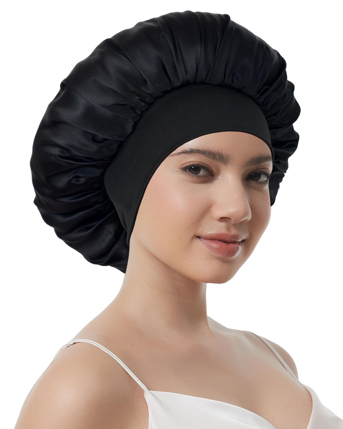 choshion front packaging showing gift-ready box and bonnet protecting hair