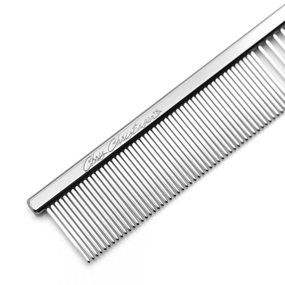 Chris Christensen comb with packaging emphasizing brand and part number