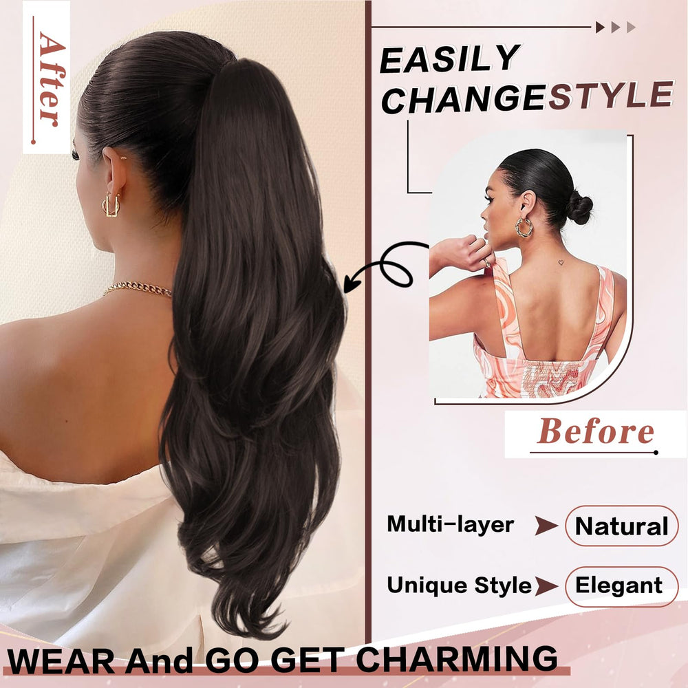 CHRSHN close-up of wavy synthetic texture highlighting smooth natural look