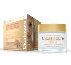 cicatricure front packaging showing jar and protective benefit