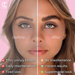 CICI Lash lamination lotions and keratin serum close-up emphasizing nourishing formula