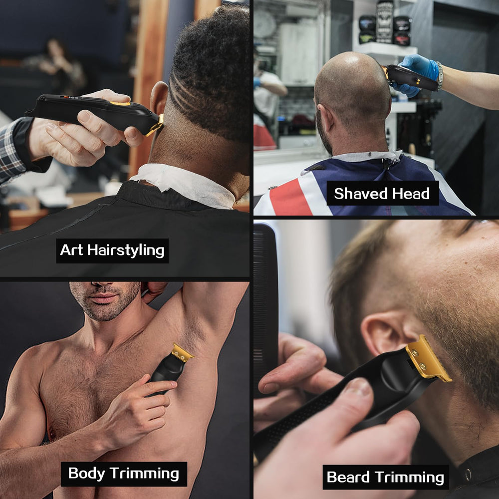 CIICII haircut demo on model demonstrating smooth fading and tapering performance