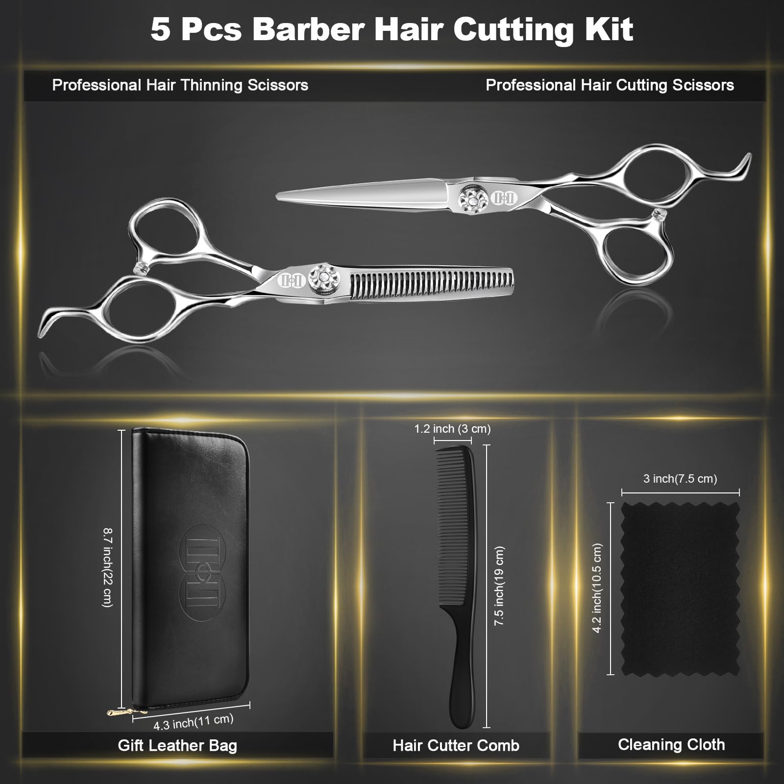 CIICII in use by a barber demonstrating precise cutting control and comfort
