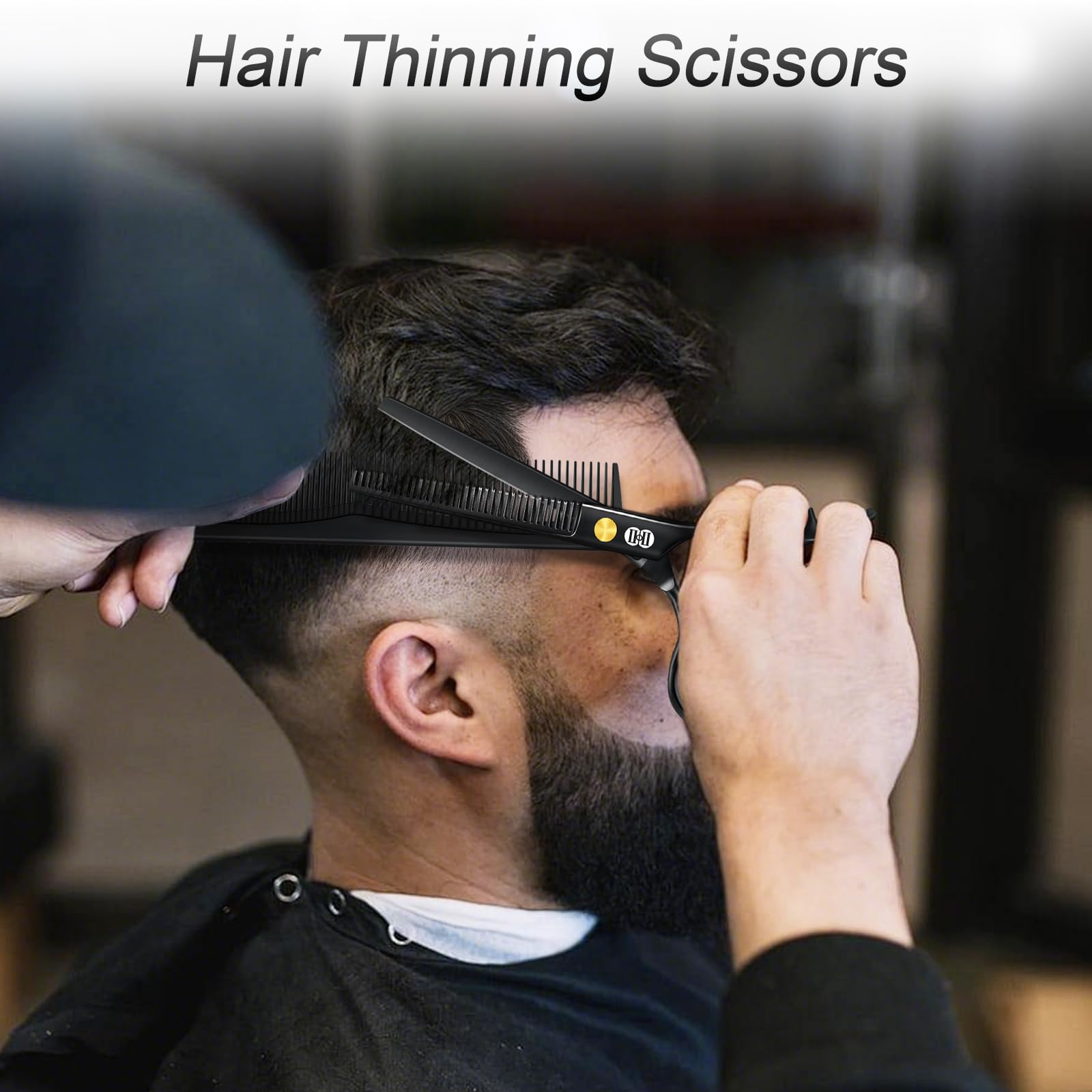 CIICII in use cutting hair by stylist showing stable control and clean performance