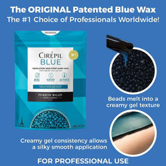 Cirepil Blue application with spatula demonstrating precise placement benefit
