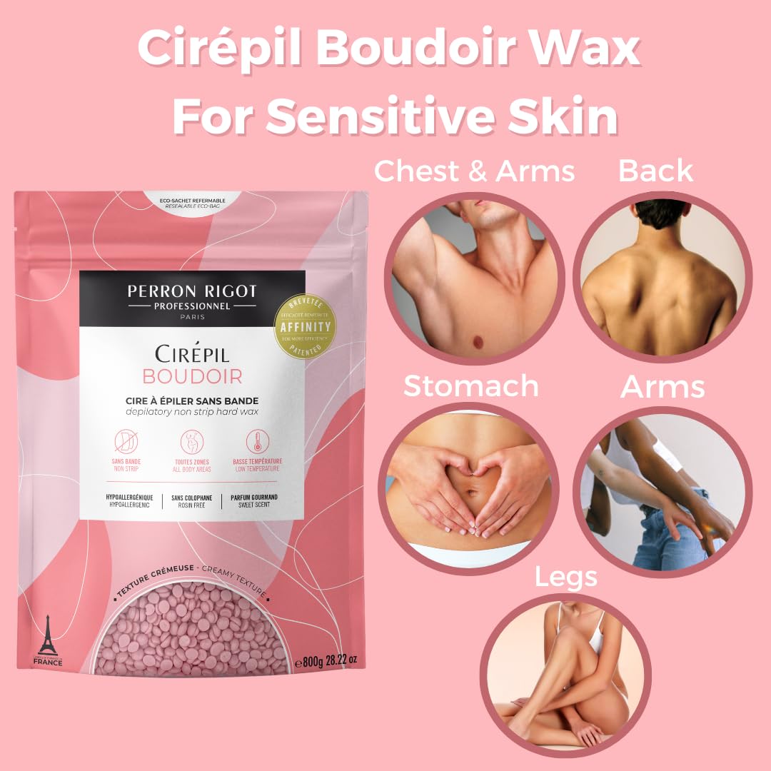 Cirepil Boudoir beads close-up showing creamy texture and easy melting