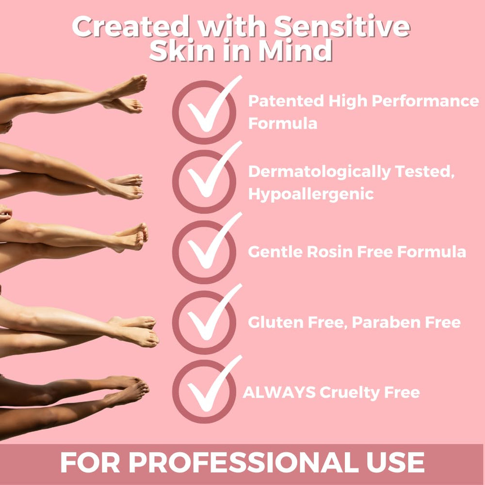 Cirepil Boudoir used on bikini area illustrating precise, professional results