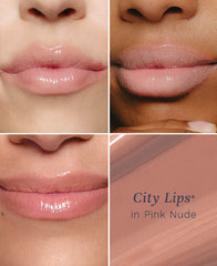 City Beauty City Lips glossy applicator tip demonstrating smooth application