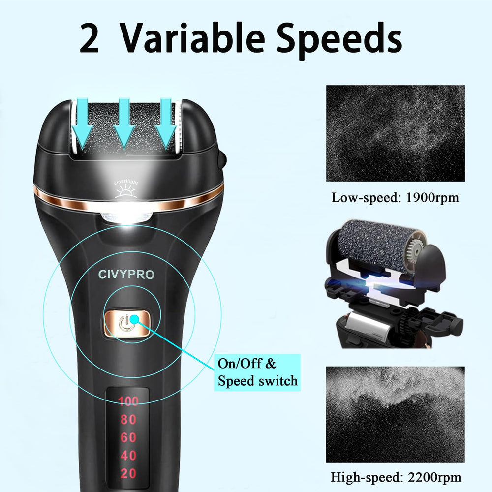 CIVYPRO being used in shower showing waterproof design and wet-use convenience