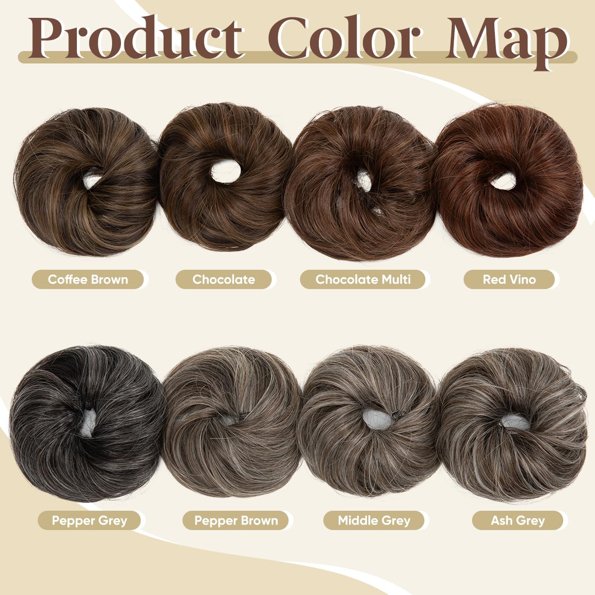 CJL HAIR attachment detail with elastic base, secure hold without heavy pull