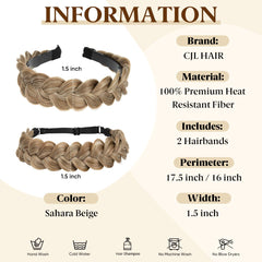 CJL HAIR close-up of hand-braided texture highlighting realistic depth