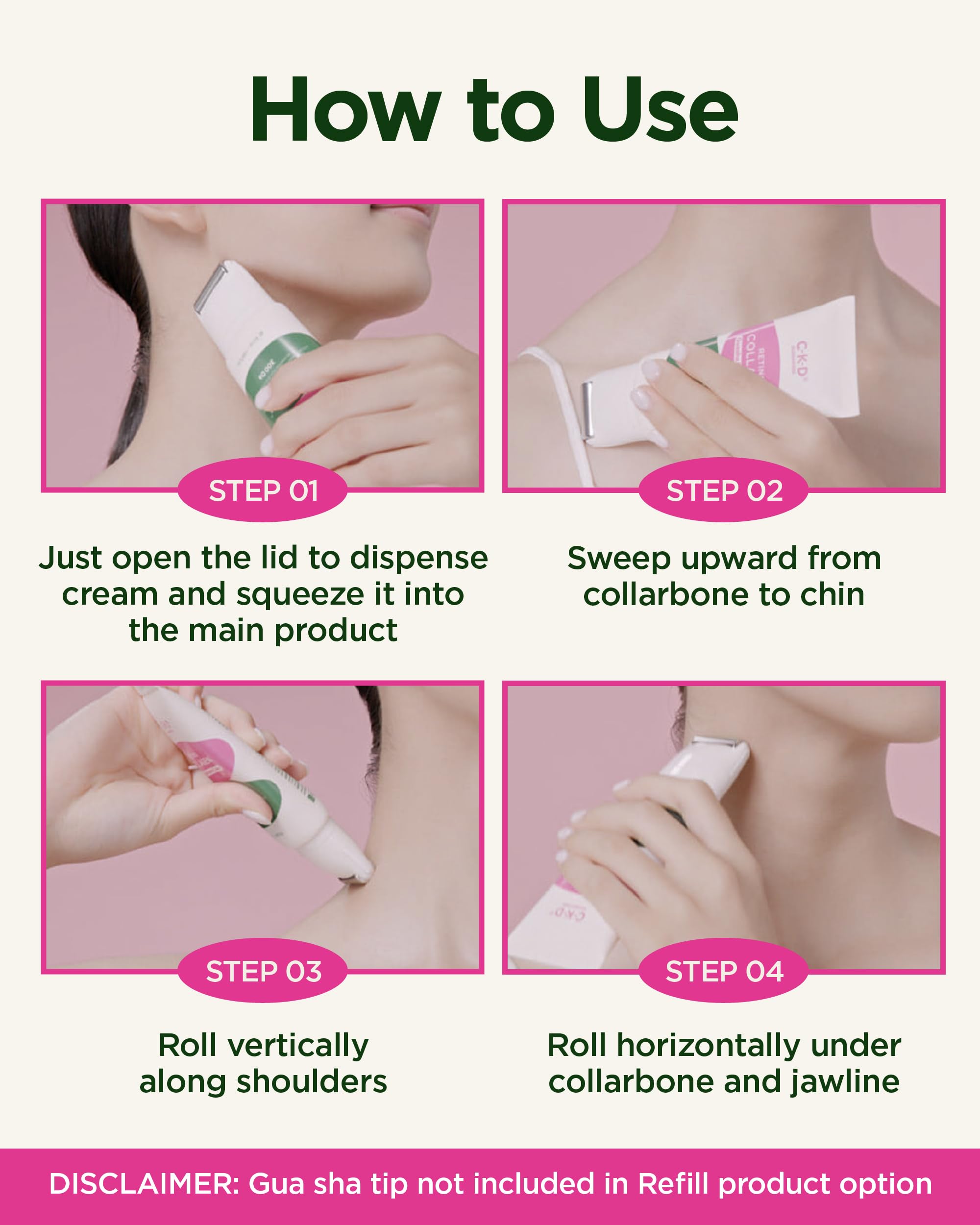 CKD Guaranteed cream cooling splash visual conveying instant-refresh benefit