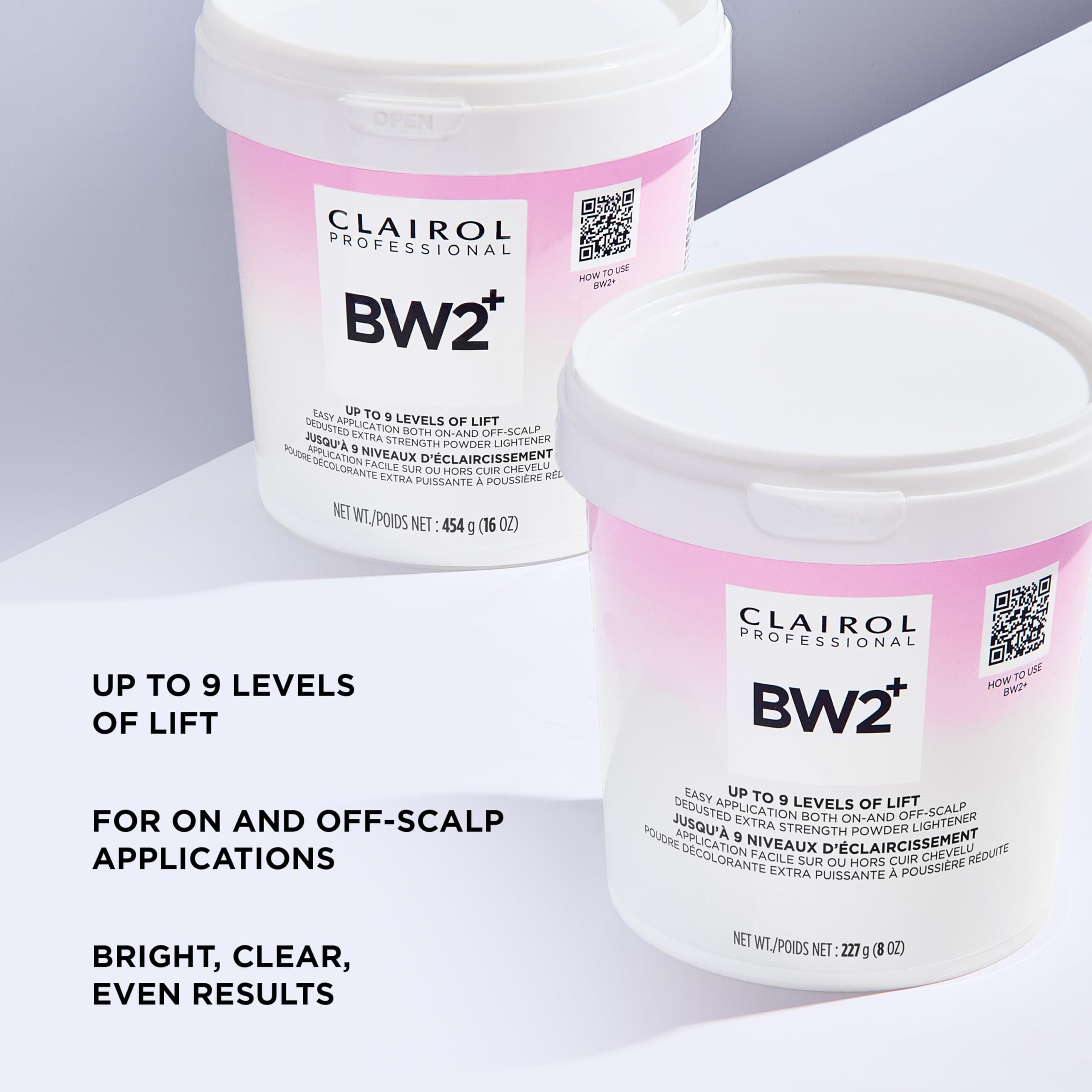 Clairol Professional BW2+ mixed into creamy consistency for smooth application
