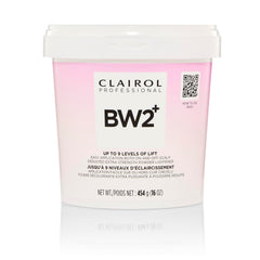Clairol Professional BW2+ front packaging showing product identity and benefit