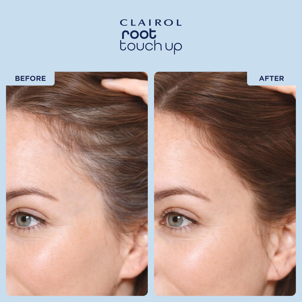 Clairol used to define eyebrow hair for subtle brow enhancement