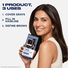 Clairol powder texture close-up highlights fine blendable pigment