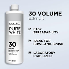 Clairol Professional being mixed in bowl for precise brush application