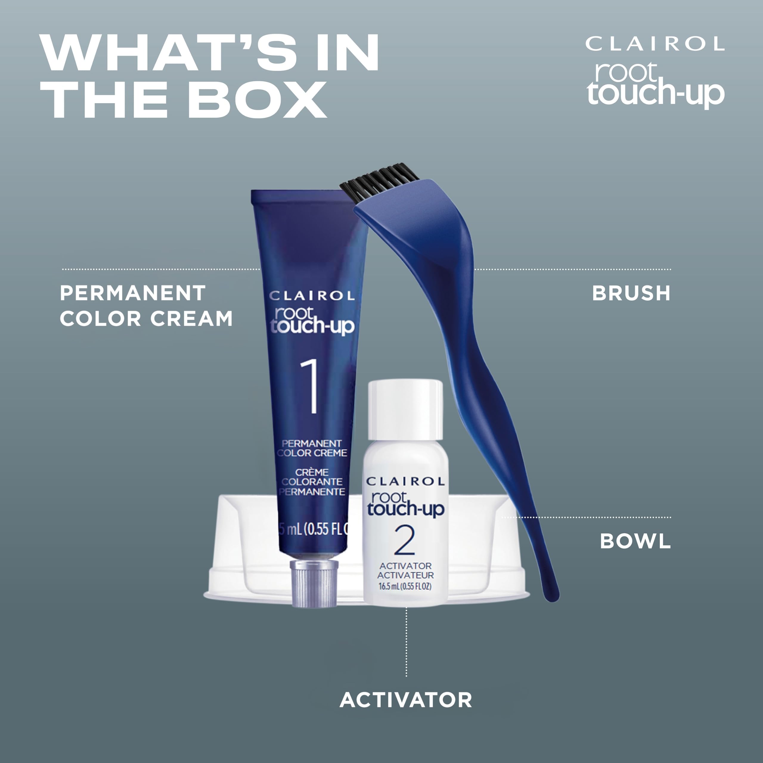 Clairol rinsed conditioned hair in lifestyle scene showing smooth finished result