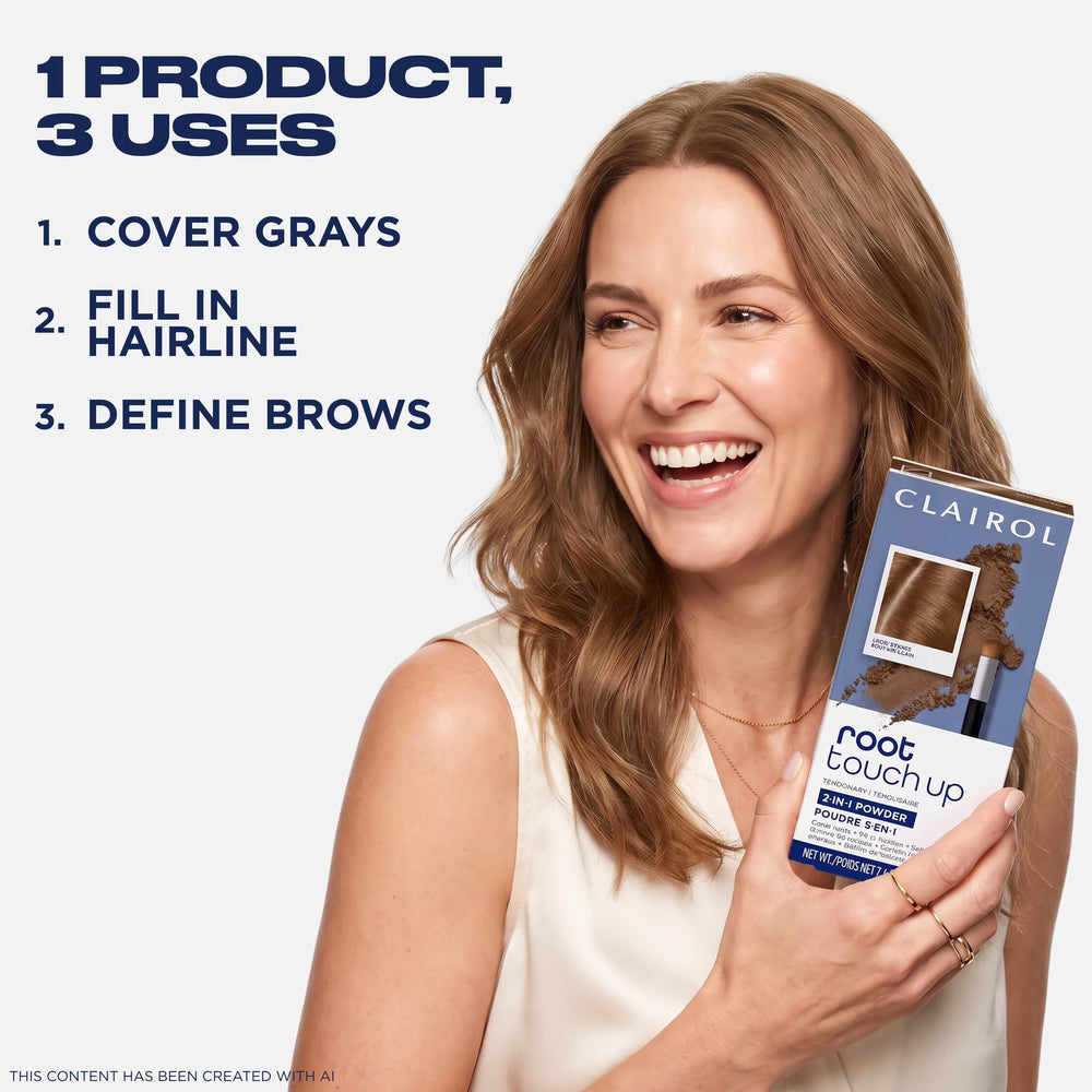 Clairol small application brush detail for precise gray-hair coverage