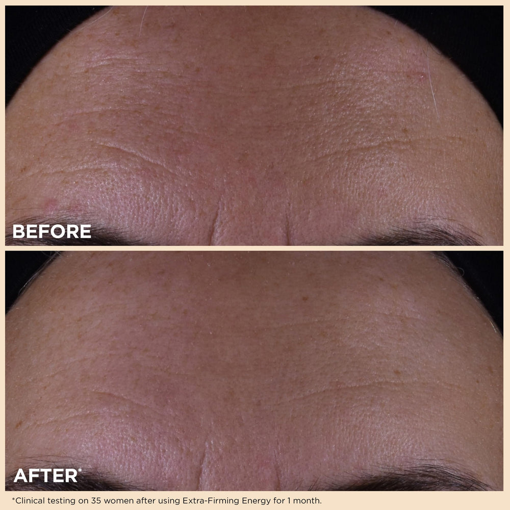 CLARINS hand applying cream showing easy absorption and prepping skin