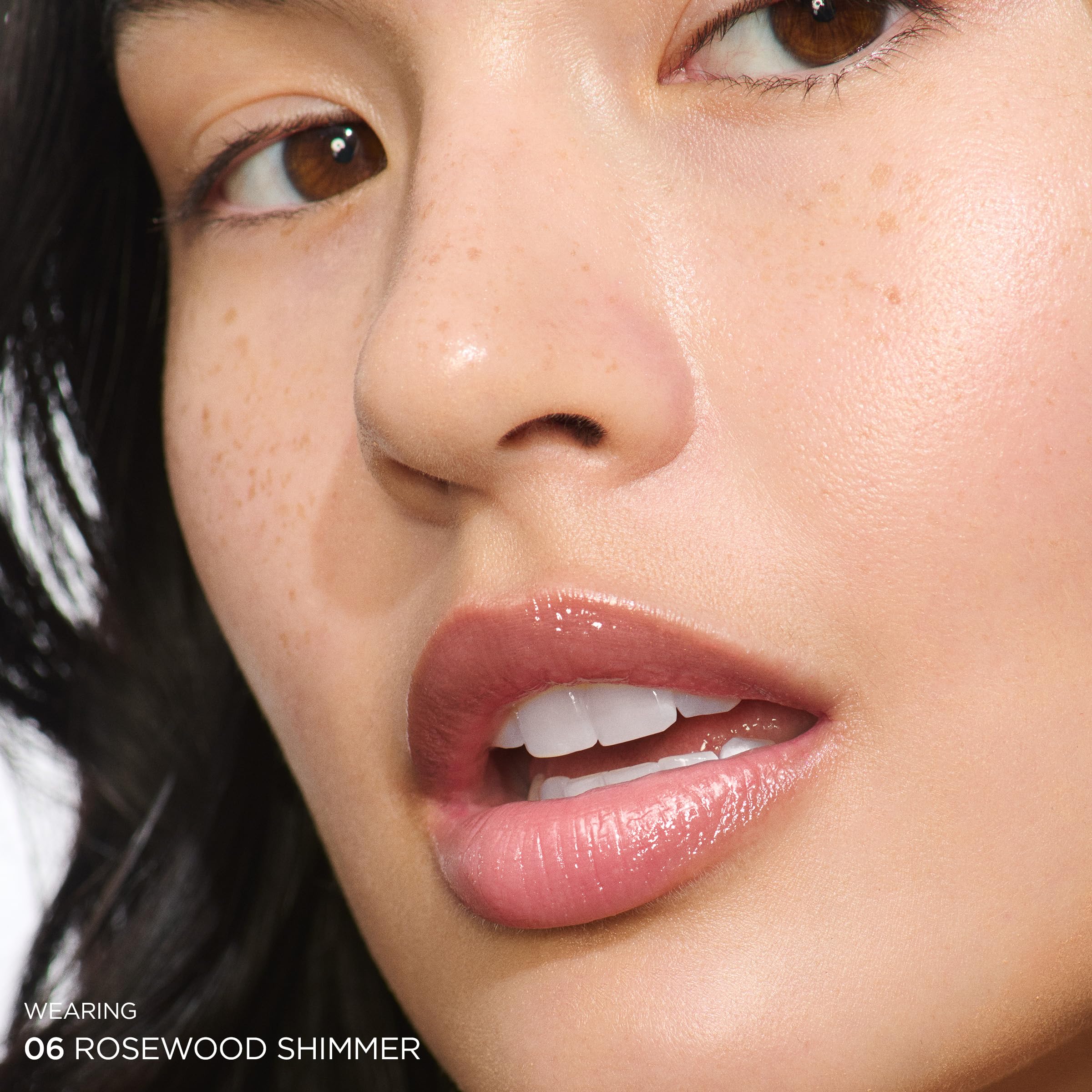 Clarins lip perfector with shea and mango butters ingredients image showing nourishing benefit