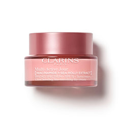 CLARINS front jar showing product and branding for daily smoothing benefit