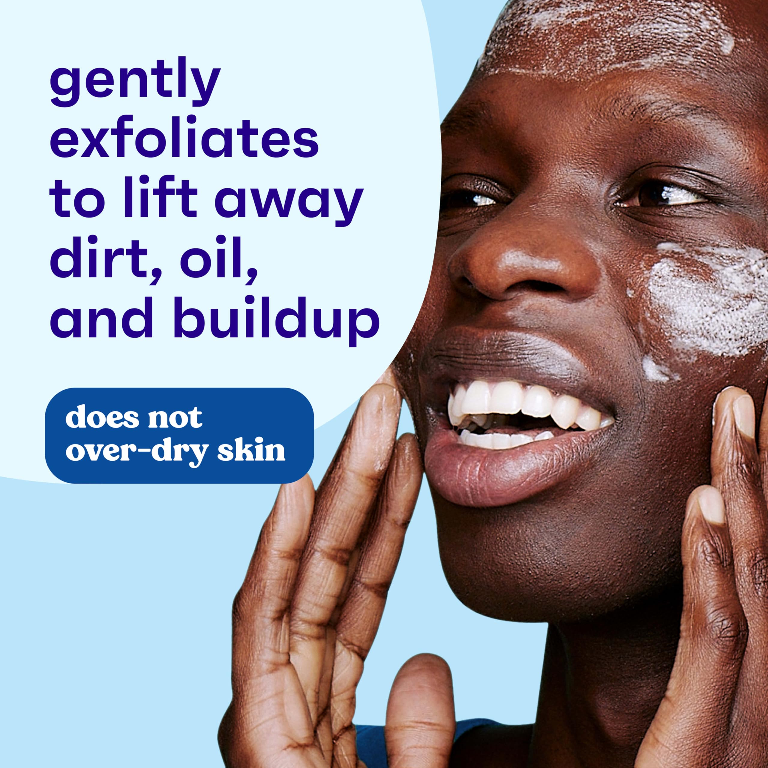 Clean & Clear ingredients label showing 2% salicylic acid benefit for pore care