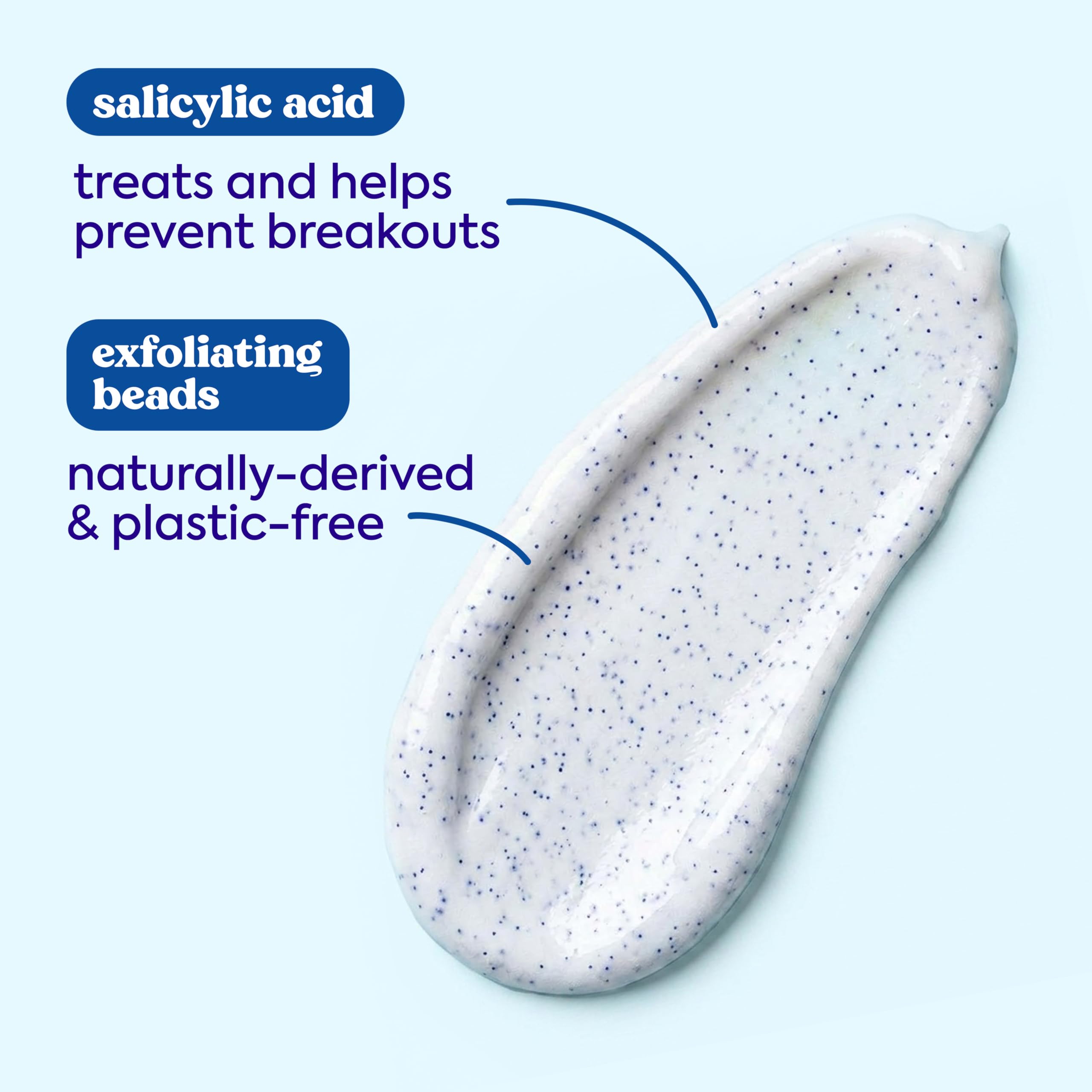 Clean & Clear held in hand for size comparison showing travel-friendly 5 oz benefit