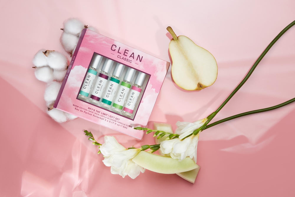 CLEAN gift box on a table showing presentation ideal for gifting benefit