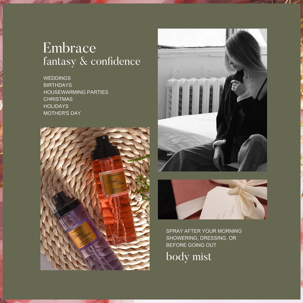 Clean-n-Fresh bottles in hand showing 3.4 fl oz travel-friendly size