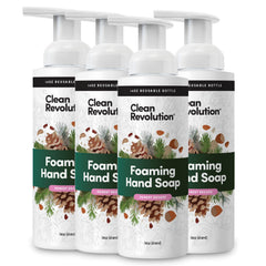 Clean Revolution front label showing Forest Escape scent and benefits